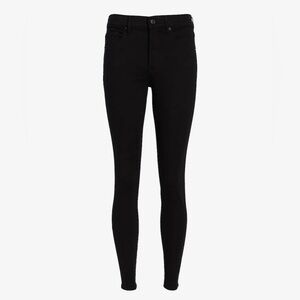 Express Women’s Black Mid Rise Skinny Jean Legging size 4 Regular